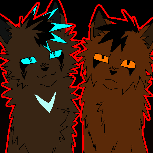 Brambleclaw and Hawkfrost